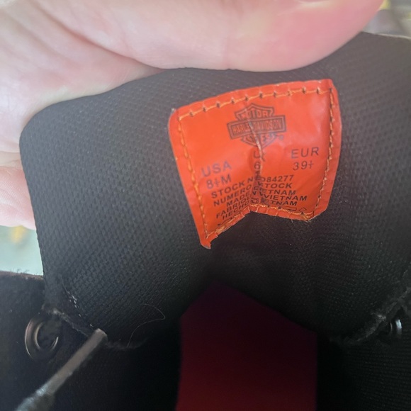 Women’s Harley Davidson Oakleigh boots - Picture 4 of 4